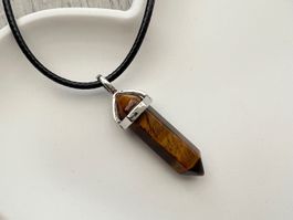 Pendentif Menhir en oeil de tigre