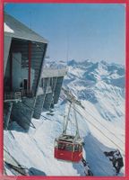 LUFTSEILBAHN PARPANER ROTHORN, GIPFELSTATION2863m, 14.2.1973