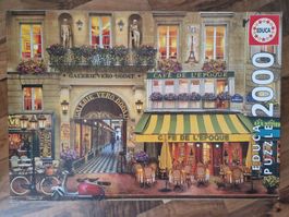 Puzzle  2000 Teile Paris Cafe
