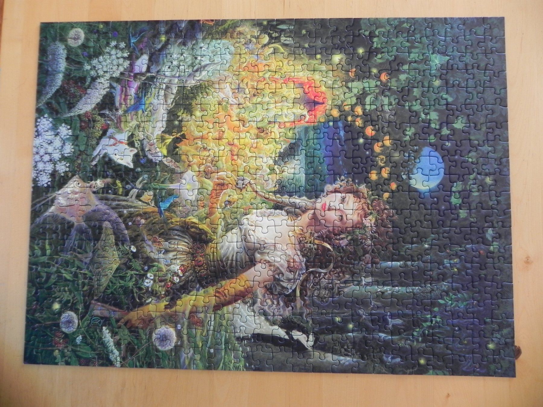 Ravensburger Puzzle: Puzzle Waldfee, 500 Teile, Ravensburger – Usato da Stallikon venduto da pcerny16 5