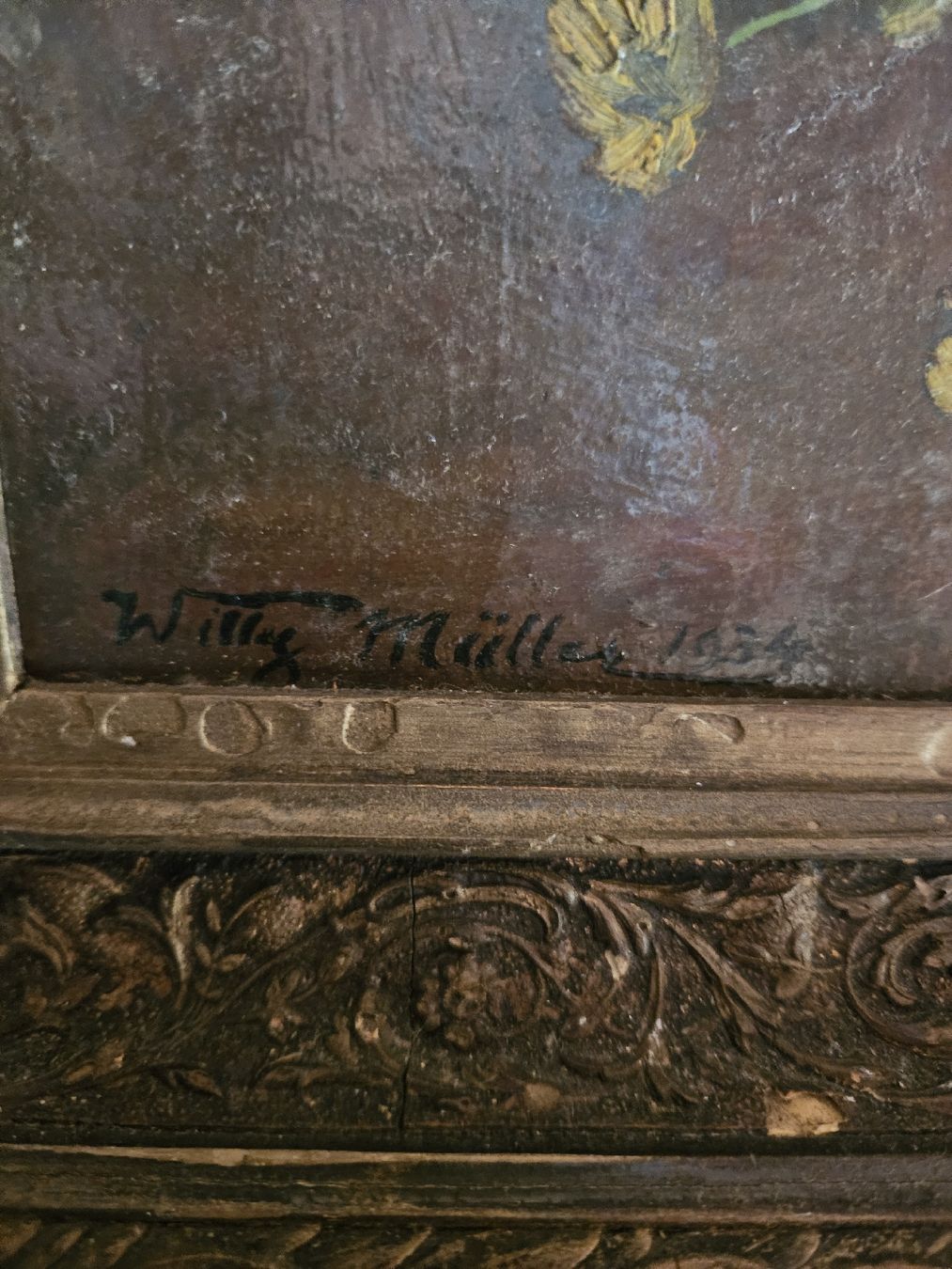 Tableaux: gemälde willy müller – Défectueux à Schwellbrunn par Omega-alpha 1