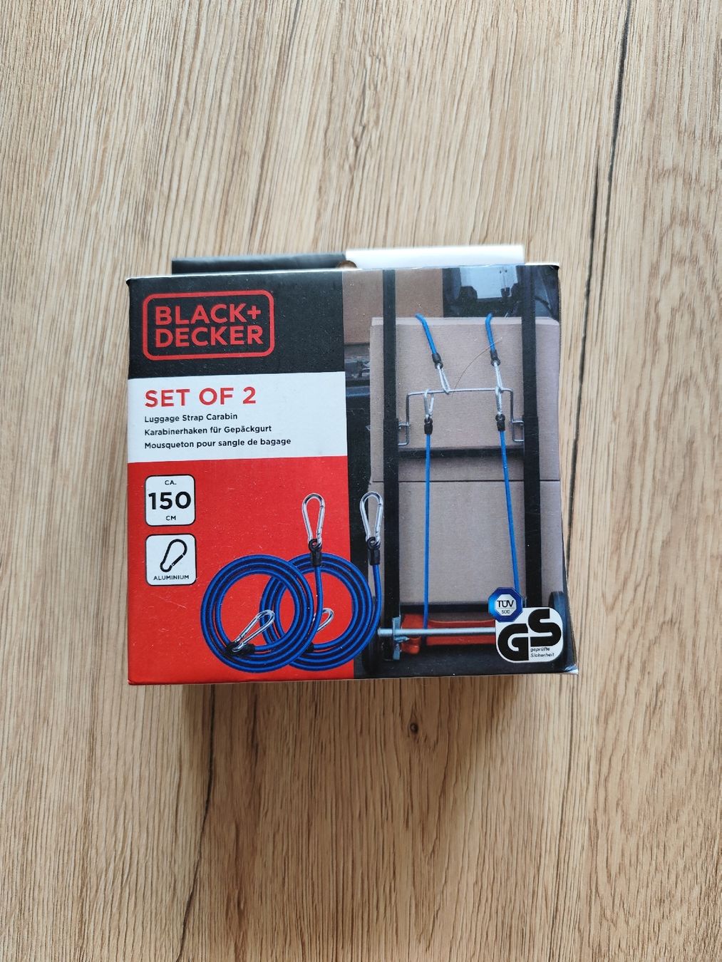 Tutti gli attrezzi: Sangles bagages Black+Decker, set de 2, neuf, pratique! – Nuovo e nell'imballaggio originale da Corbeyrier venduto da gen_9scn