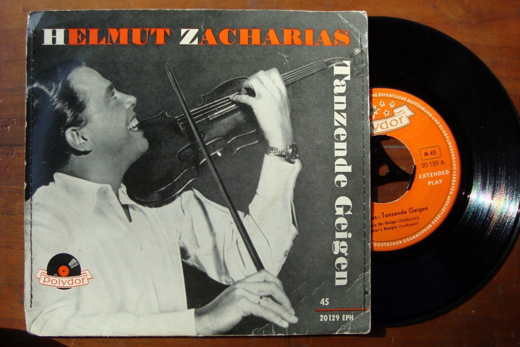 Dischi in vinile: Helmut Zacharias - TANZENDE GEIGEN - EP – Usato da Bern venduto da Uli_10_11