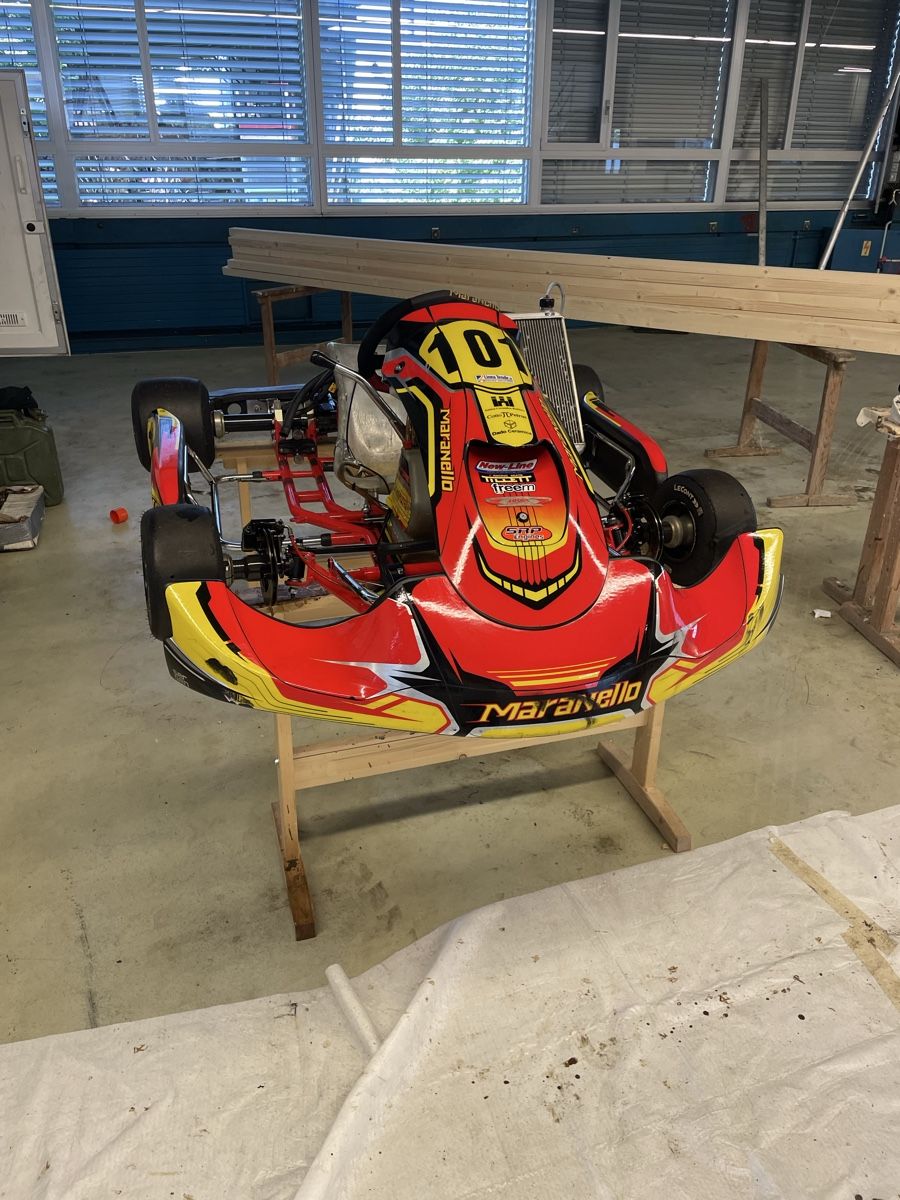 Go-Kart: Maranello Kz2 Chassis 2024 – Usato da Vinelz venduto da KaiPe123