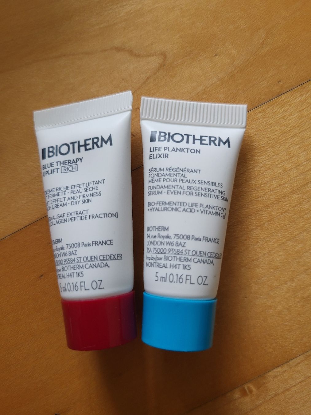 Biotherm Cura del viso: Biotherm Set Blue Therapy Uplift + Life Plankton Elixir 10ml – Nuovo e nell'imballaggio originale da Nänikon venduto da Skin-Beauty 1