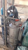 Antiker tragbarer Acetylengenerator SUVA Collector