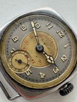 Antike Cortebert Armbanduhr, Silber, ca. 1930er Jahre