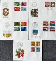 1976 Alle Ausgaben FDC