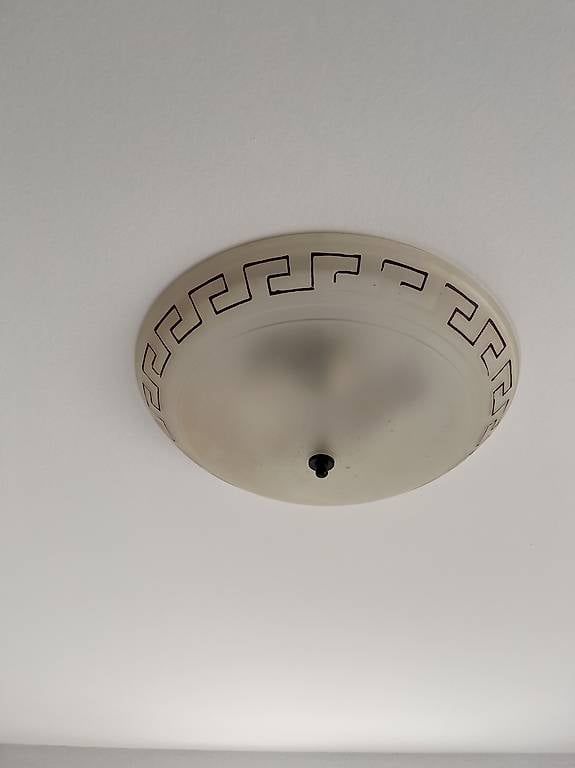 Kronleuchter & Deckenlampen: Plafonnier en verre – Gebraucht aus Les Evouettes von Florikatia