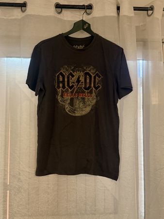 AC/DC Hells Bells T-Shirt Official M Schwarz