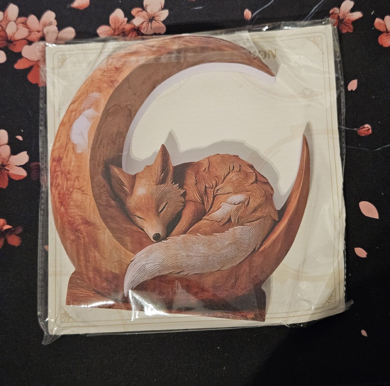 Tutte le decorazioni: 2D-Flach Fox-Figur: Halbmond-Design – Nuovo e nell'imballaggio originale da Besenbüren venduto da ste_dh5c