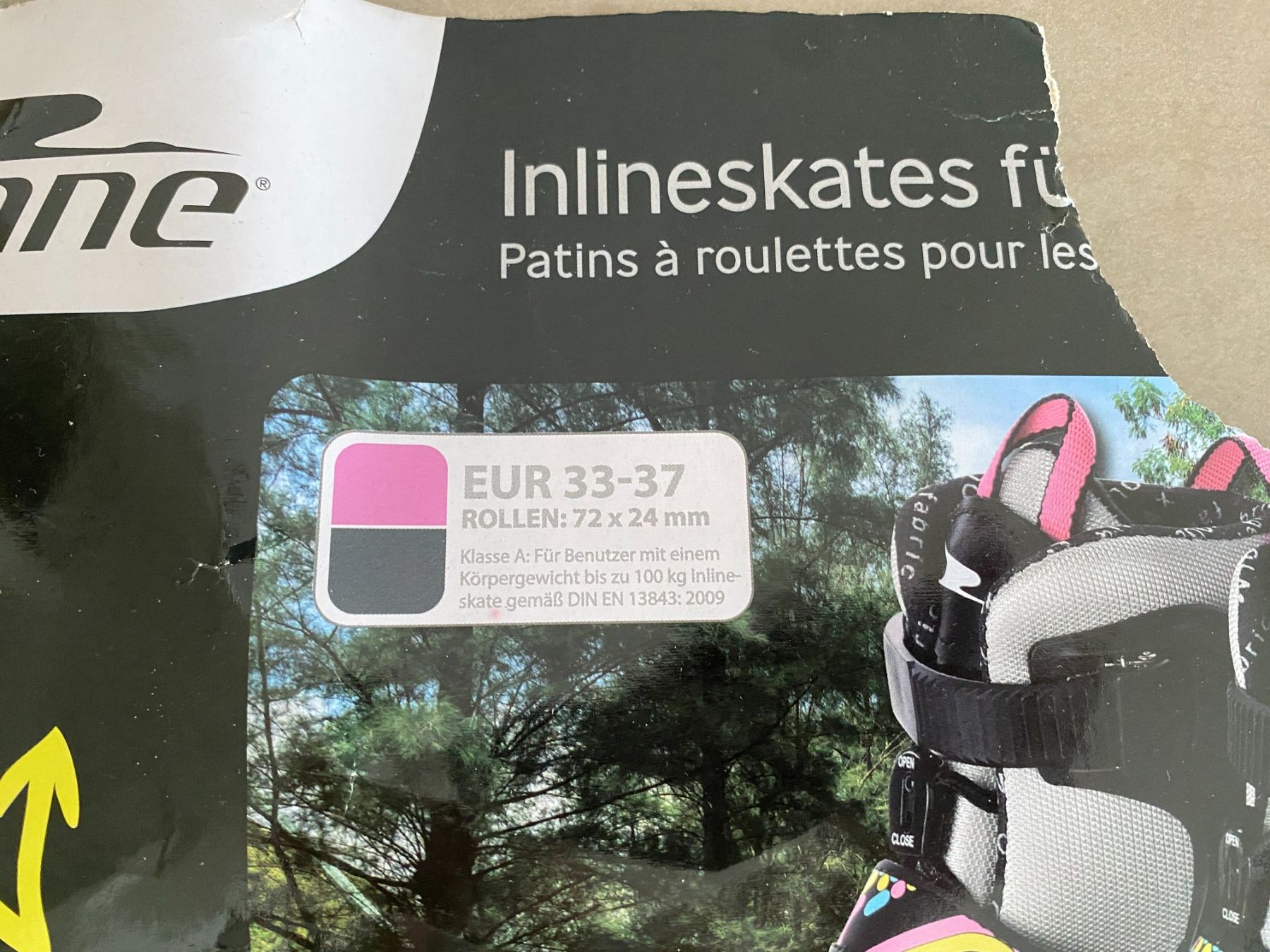 Pattini in linea & Pattini a rotelle: Crane Inlineskates Kinder Grösse 33-37 – Usato da Niederhasli venduto da Yotanke50 3