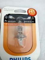 2 Stück neue Philips Premium Halogenlampe H1 55 W