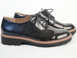 Lack Halbschuhe