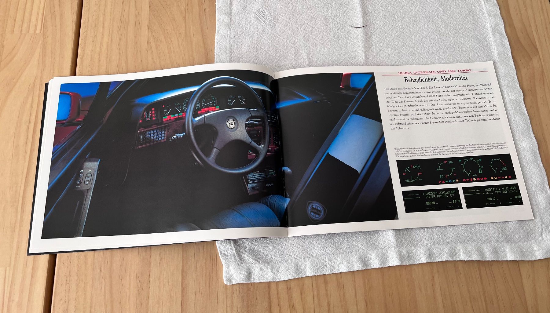 Lancia Documenti: LANCIA DEDRA integrale, 2000 turbo Einzelprospekt Hochglanz – Nuovo (secondo la descrizione) da Münchenbuchsee venduto da Volver64 3