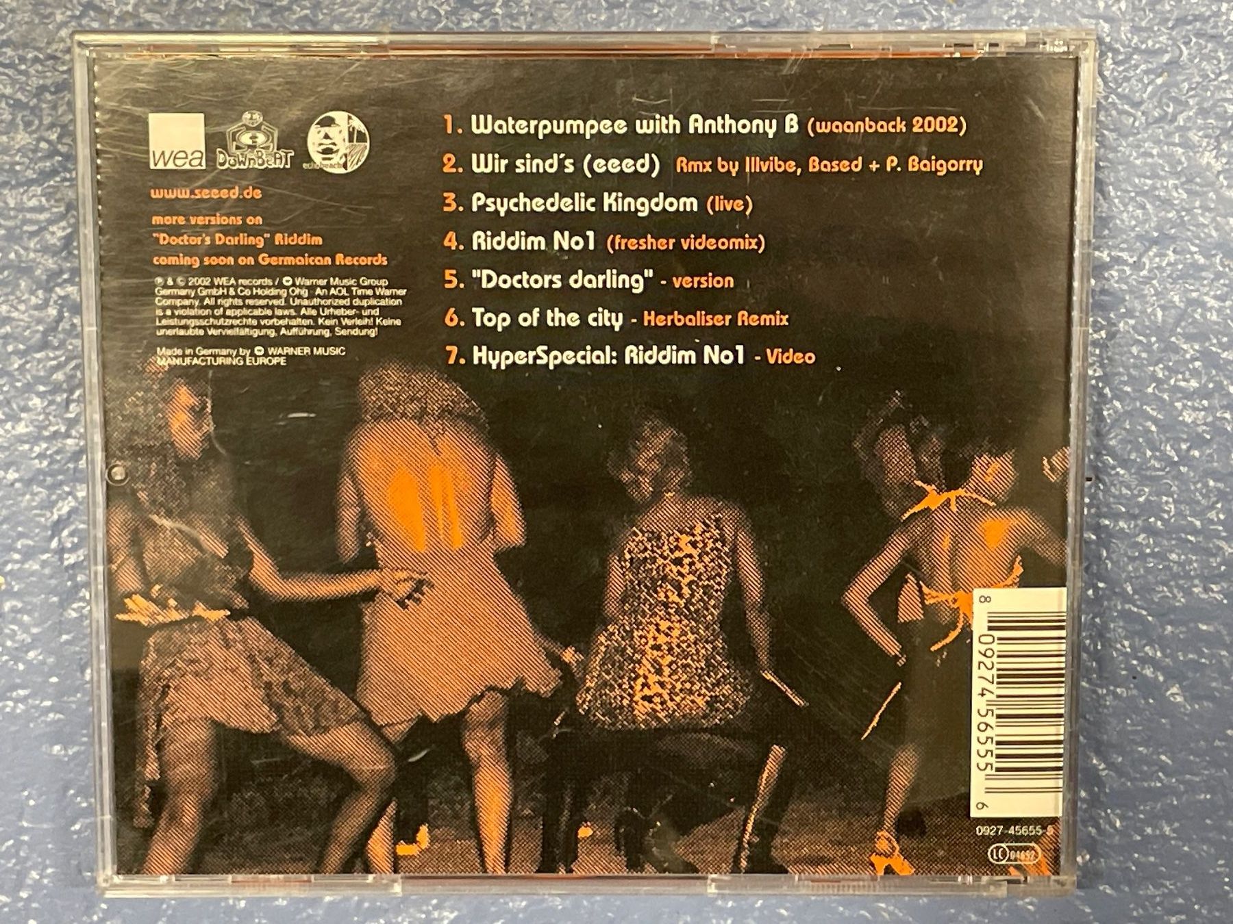 CD: [CD] SEEED - Waterpumpee (2002) – Usato da Frasnacht venduto da DiskSelection 1