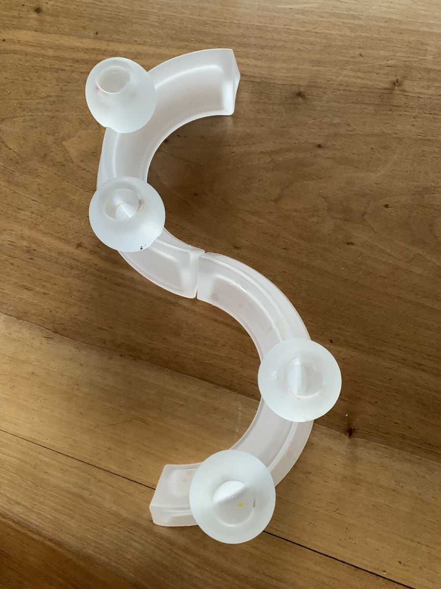 Portacandele: Tupperware Magic Light Kerzenständer – Usato da Bonaduz venduto da Schnueff0 1
