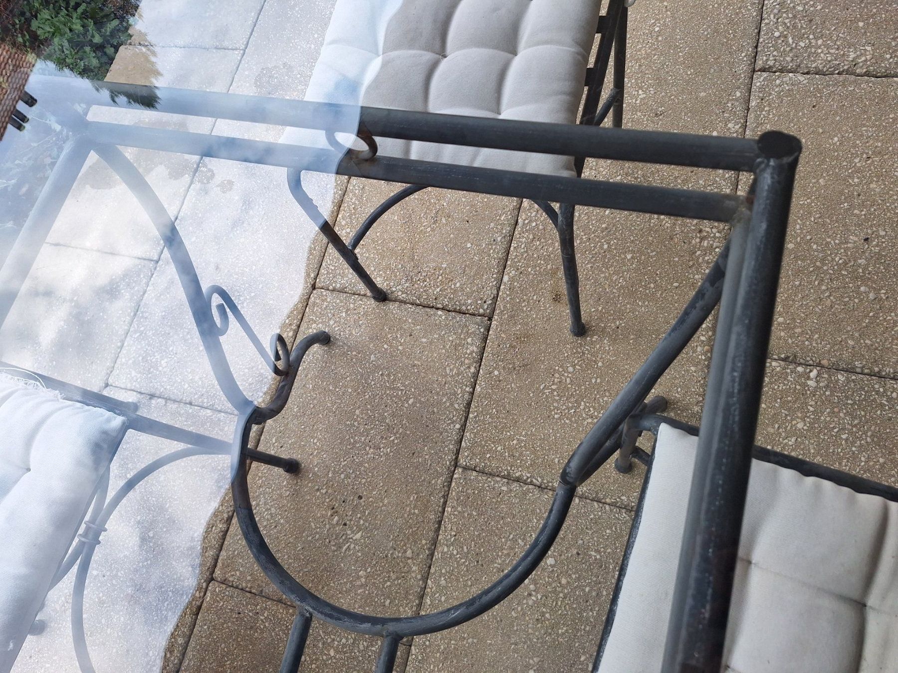 Tische: Gartentisch aus Metall - shabby chic – Gebraucht aus Dietikon von lizzy010 3