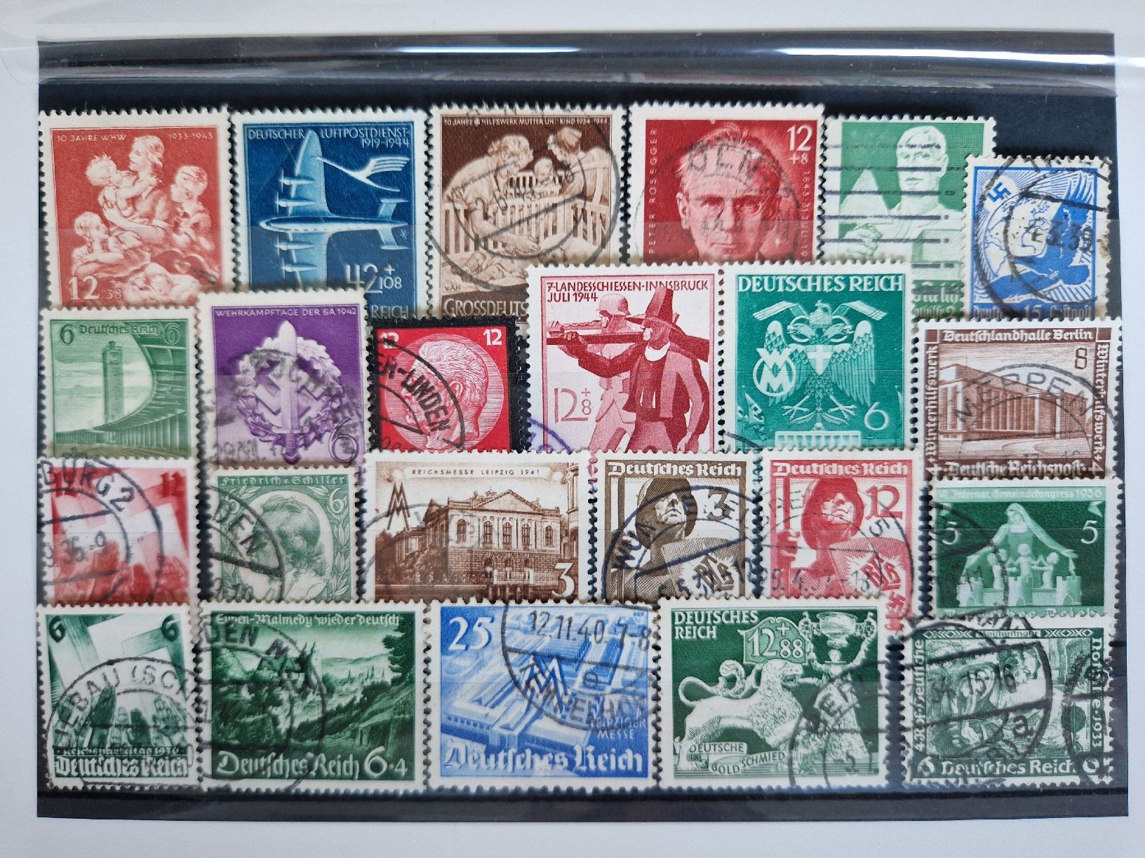 Alle Briefmarken: Deutsches Reich Briefmarken – Gebraucht aus St. Gallen von Enrico_SG