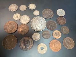 MÜNZENHÄNDLER: Italien-France-Sammlung überdurchschnittlich