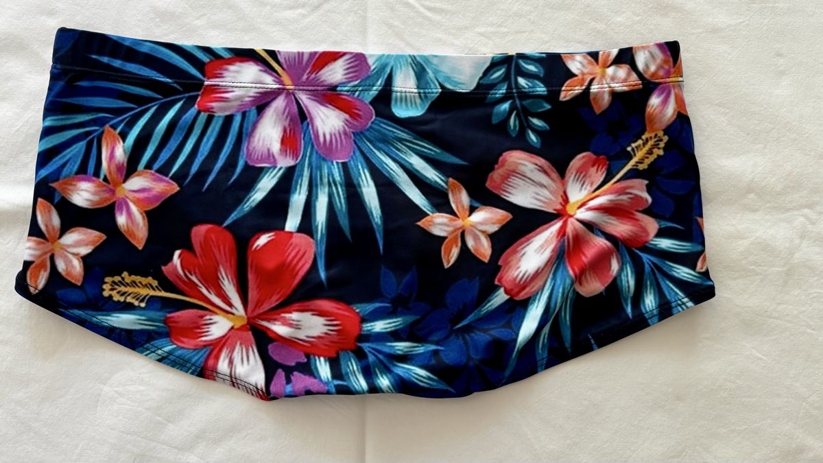 Costumi da bagno: Badehose Herren Gr. S Hawaii-Blumen  – Nuovo (secondo la descrizione) da Zürich venduto da talys 5
