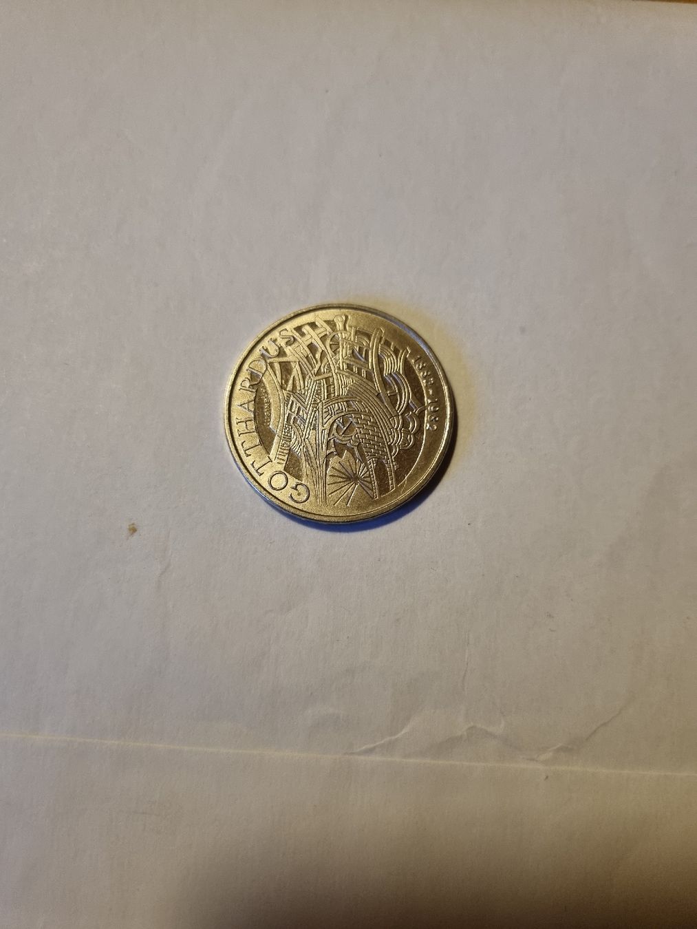 Tutti le monete: Gotthardus 1982 5 Franken – Usato da Illighausen venduto da Flomi50 1