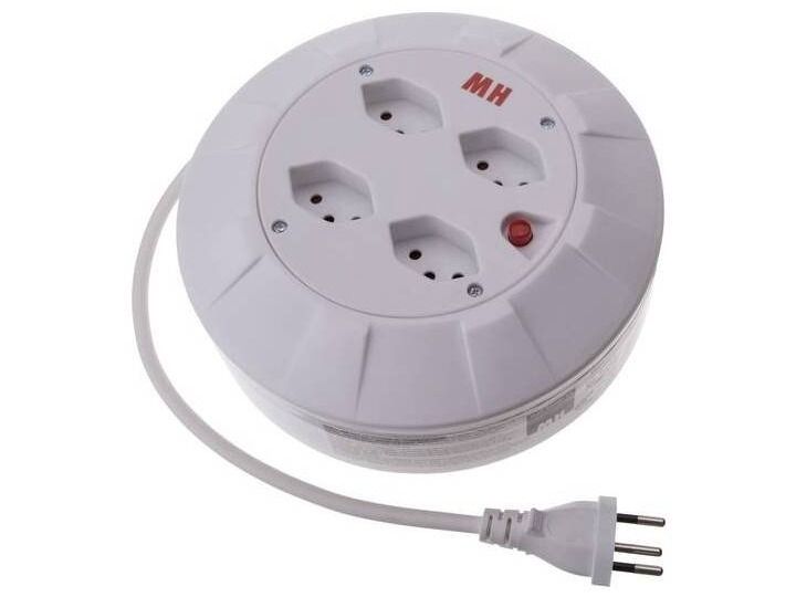 Cavi: Max Hauri Kabelbox 4x Typ13, 5m weiss NEU! – Nuovo (secondo la descrizione) da Schongau venduto da lanobe