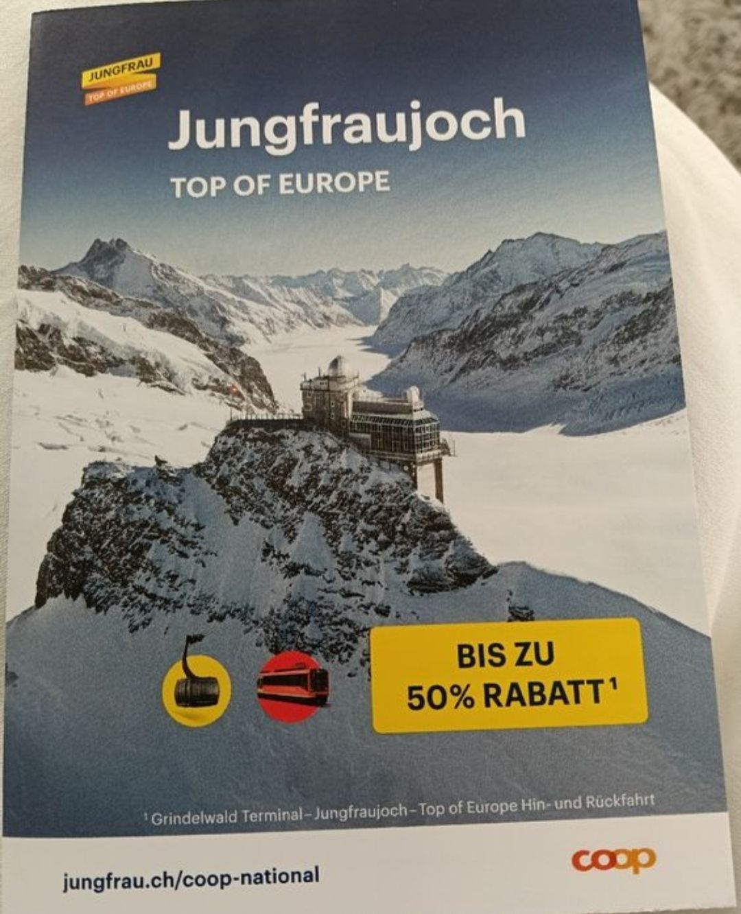 Buoni: Coop Jungfraujoch  – Nuovo (secondo la descrizione) da Arnegg venduto da Gesi1