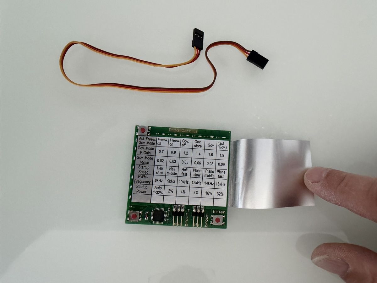 Unità & Adattatore: ESC Sunrise Model ICE 150A + Prog Card II – Usato da Sementina venduto da Delbi 3