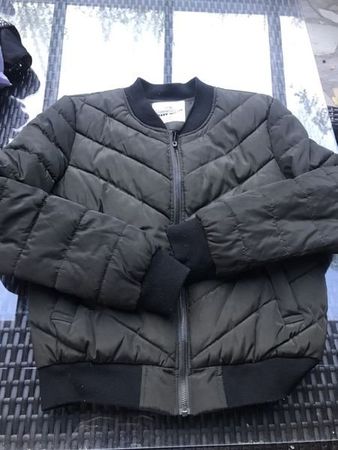 Damen Jacke 38 schwarz Übergang