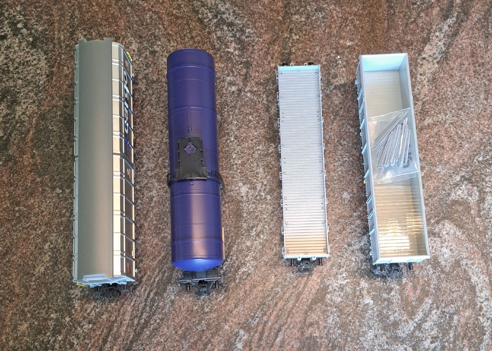 Märklin Modellini di ferrovie: Märklin H0 4 Stück Güterwagen – Nuovo (secondo la descrizione) da Frauenfeld venduto da Fusel1909 2
