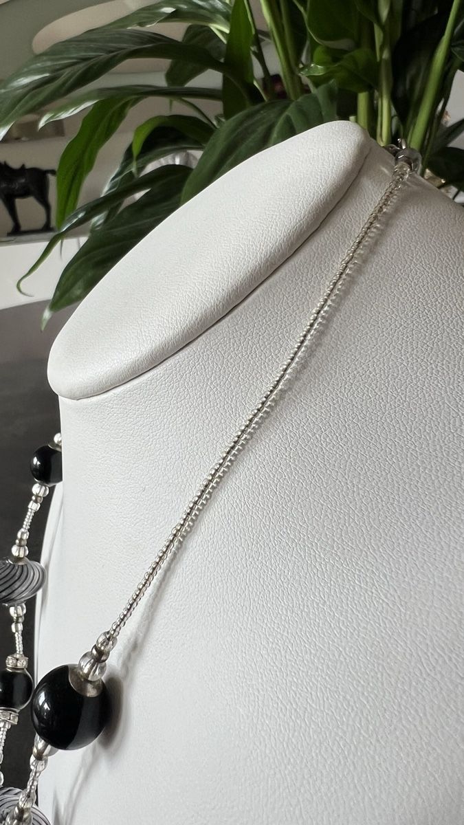 Catenine: Collier en verre soufflé – Usato da Nyon venduto da stylevintage79 3