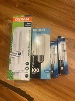 Diverse Leuchtmittel: Osram, Philips – Energiesparen!