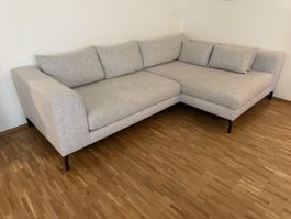 Micasa CUNO Ecksofa – Hellgrau – Kauf Januar 2025