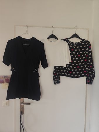 Kleid und 2 Oberteile