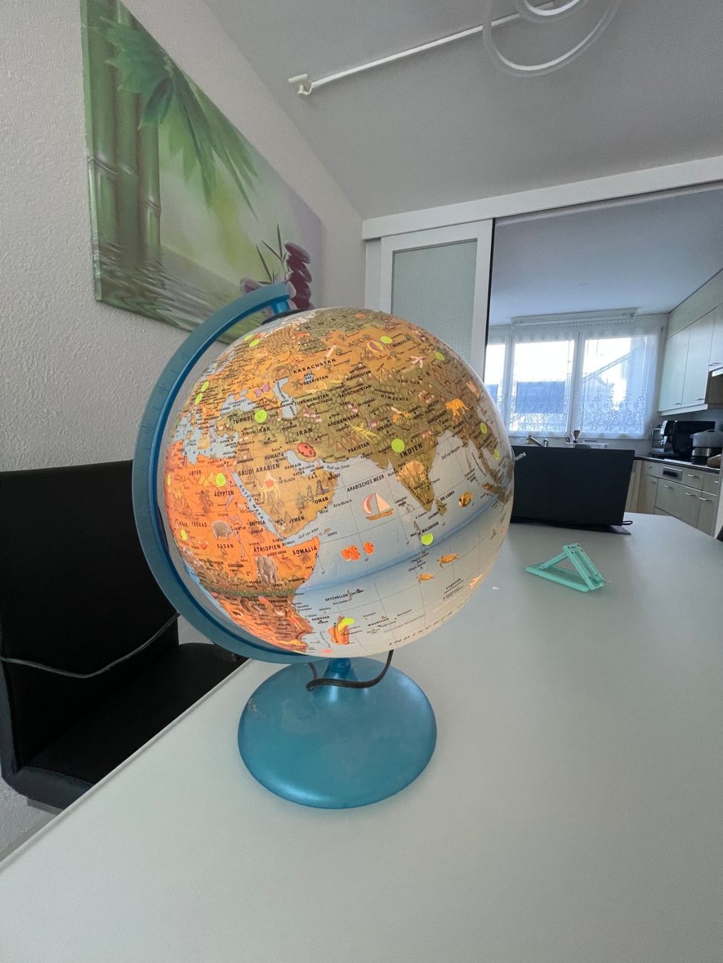 Lampes: Erdkugel Lampe – D'occasion à Spreitenbach par bozibozi
