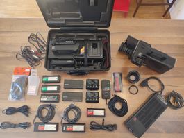 Lot 2 Caméscopes Vintage Sony Video 8 AF + Accessoires