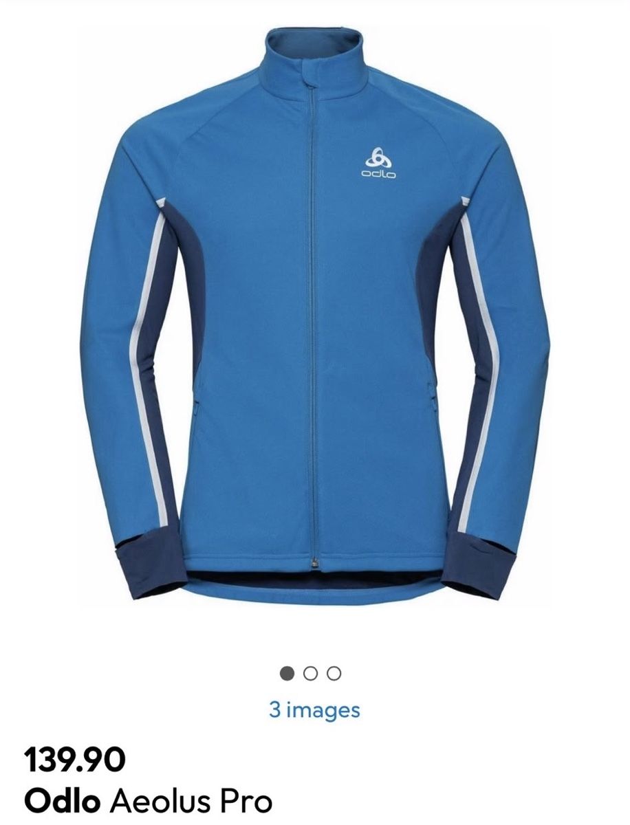 Odlo Vestes: Odlo Aeolus Pro Jacket blue size M – D'occasion à Andermatt par stark19