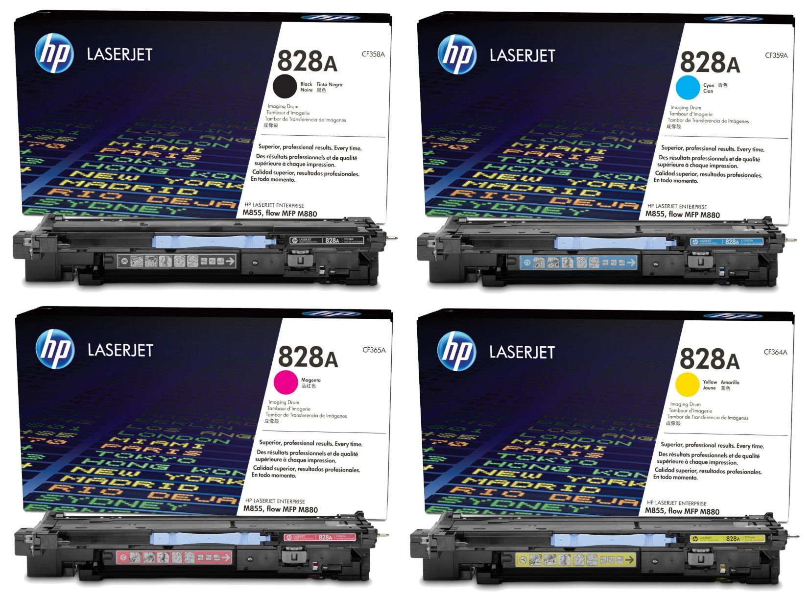 Hewlett Packard Cartucce per stampanti & toner: Set de 4 fuser original HP 828A – Nuovo (secondo la descrizione) da Bercher venduto da Mickyfuncky 2