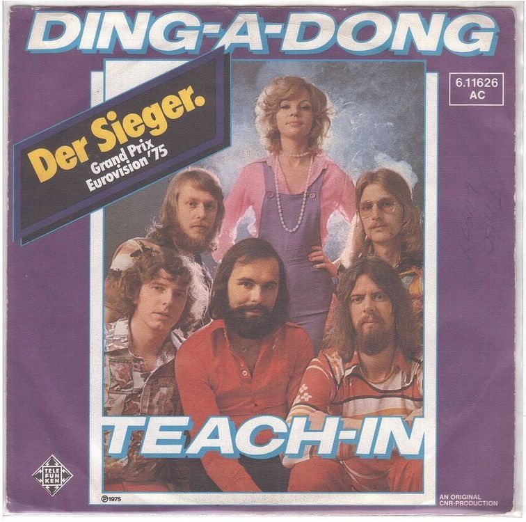Dischi in vinile: Teach-in  --  Ding-a-dong  Single7 – Usato da Oberwil (Dägerlen) venduto da asteng
