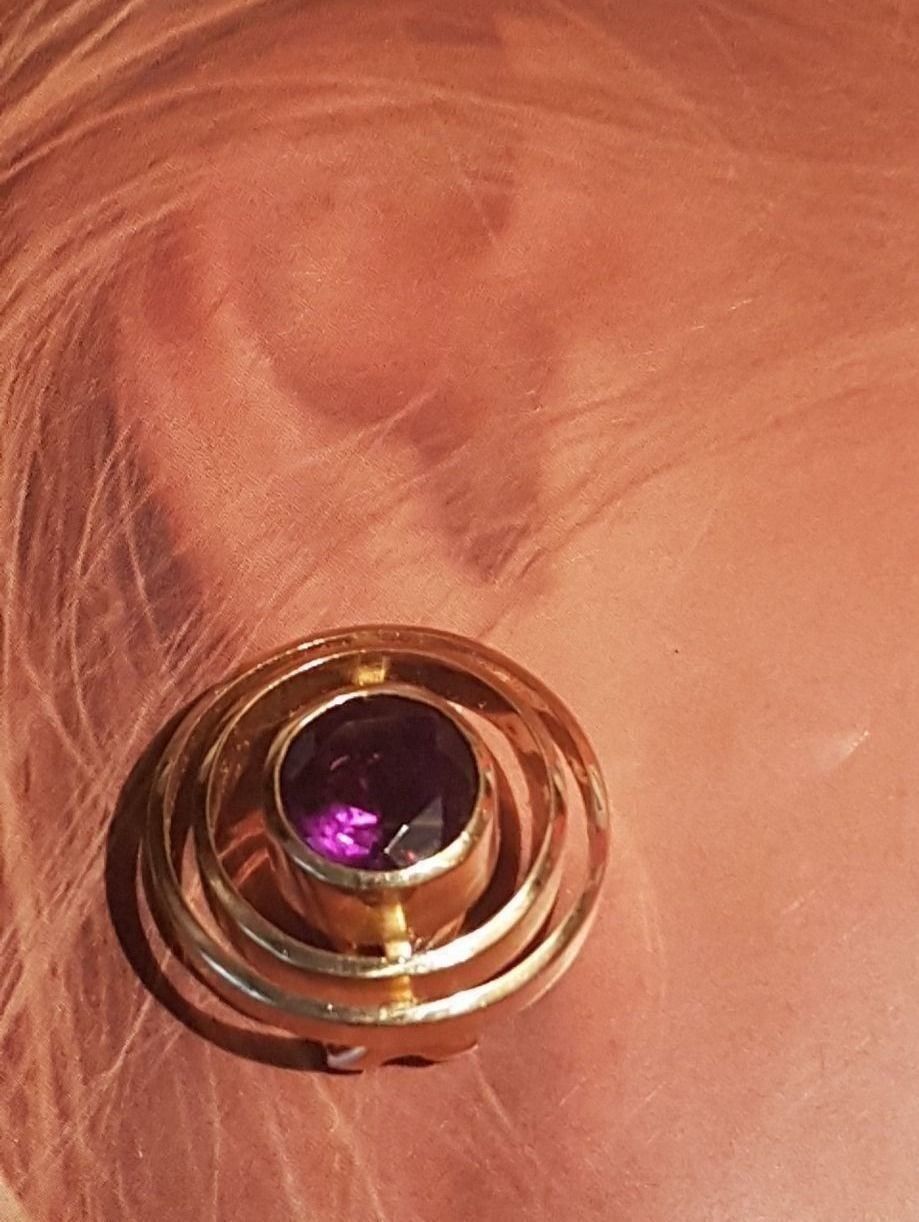 Boucles d'oreille: Tolles Schmuckset mit Amethysten – Neuf (Voir description) à Unterägeri par Altgoldschmuck 4