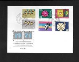 FDC Serie 490-495 Sonderpostmarken ET 11.3.1971