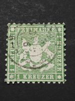 Württemberg Mi-Nr.25 b   gestempelt Geprüft BPP 120 Fr