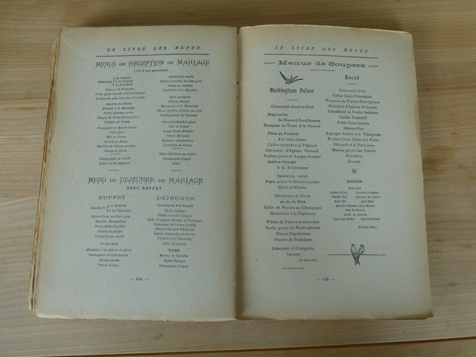 Bücher: Menubuch aus dem Jahr 1932 – Gebraucht aus Bettlach von 1saurer 4