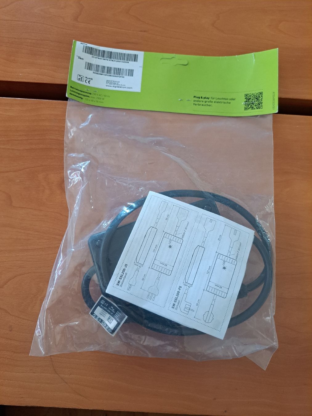 DigitalSTROM Interruttori: digitalSTROM Schnurschalter L steckbar SW-SSL200-JS – Nuovo e nell'imballaggio originale da Berikon venduto da joker1972 1