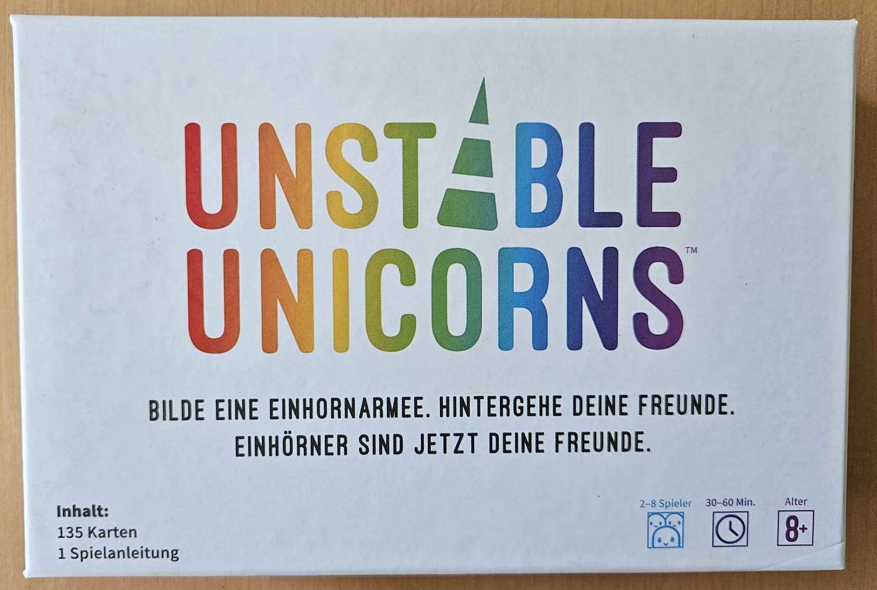 Giochi: Spiel: Unstable Unicorns – Usato da Schaffhausen venduto da asyouwestley