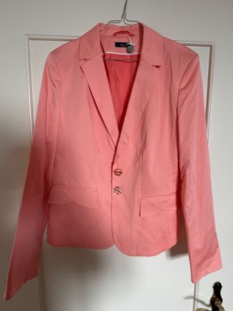 Jake's Damen Blazer Lachs / Rosa Gr. 40 Baumwolle Sehr gut