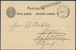 GL Kerenzen - Stabstempel - Mühlehorn - Karte - Filzbach
