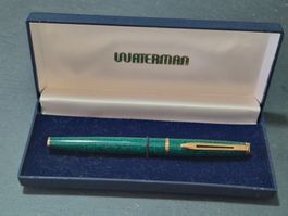 Waterman Kugelschreiber grün Marmoroptik im Etui