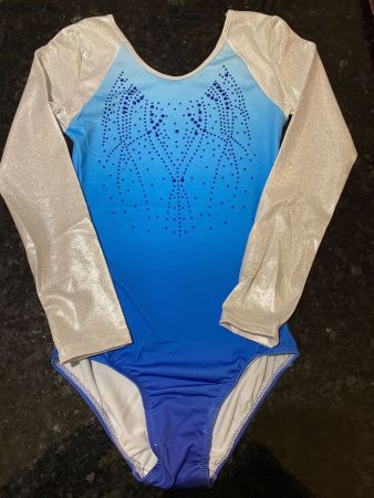 146/152 Gymdress Justaucorps Kunstturnen Geräteturnen GETU